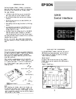 Preview for 1 page of Epson C82302 User Manual