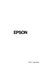 Предварительный просмотр 37 страницы Epson C82307 User Manual