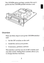 Предварительный просмотр 7 страницы Epson C82345 (Type B Bi-d Parallel I/F) User Manual