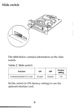 Предварительный просмотр 10 страницы Epson C82345 (Type B Bi-d Parallel I/F) User Manual