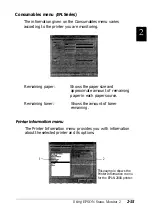 Предварительный просмотр 38 страницы Epson C82357 User Manual