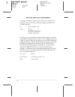 Preview for 4 page of Epson C82362 Administrator'S Manual