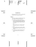 Preview for 7 page of Epson C82372 User Manual