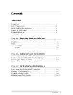 Preview for 6 page of Epson C850081 ( Color Calibrator) User Manual
