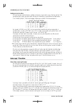 Preview for 334 page of Epson CMOS 32-Bit Single Chip Microcomputer S1C33L03 Technical Manual