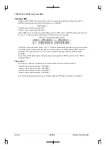 Preview for 454 page of Epson CMOS 32-Bit Single Chip Microcomputer S1C33L03 Technical Manual