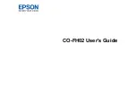 Предварительный просмотр 1 страницы Epson CO-FH02 User Manual