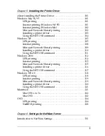 Preview for 5 page of Epson Color Laser Printer Owner'S Manual