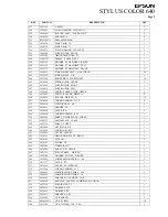 Preview for 6 page of Epson Color Printer Parts Manual