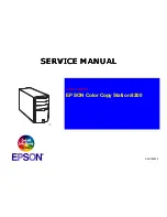 Epson ColorCopy Station 8200 Service Manual предпросмотр