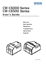 Epson ColorWorks C6000Ae User Manual preview