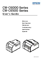 Preview for 1 page of Epson ColorWorks C6000Ae User Manual