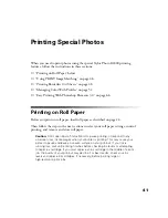 Preview for 41 page of Epson CPD-19345R0 User Manual