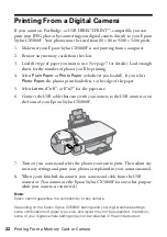 Preview for 22 page of Epson CX5800F - Stylus Color Inkjet Basic Manual