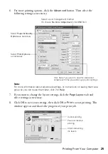 Preview for 25 page of Epson CX5800F - Stylus Color Inkjet Basic Manual