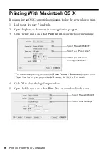 Preview for 26 page of Epson CX5800F - Stylus Color Inkjet Basic Manual