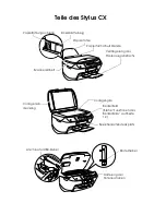 Preview for 2 page of Epson CX6400 - Stylus Color Inkjet (German) Bedienungsanleitung