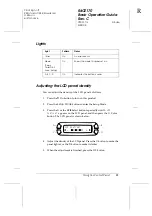 Предварительный просмотр 11 страницы Epson CX6600 - Stylus Photo Printer Operation Manual