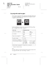 Предварительный просмотр 20 страницы Epson CX6600 - Stylus Photo Printer Operation Manual