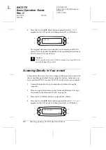 Предварительный просмотр 42 страницы Epson CX6600 - Stylus Photo Printer Operation Manual