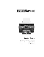 Epson CX7800 - Stylus Color Inkjet Basic Manual preview