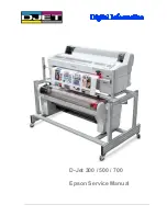 Epson D-Jet 300 Service Manual preview