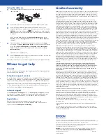 Preview for 2 page of Epson DC-07 User Manual
