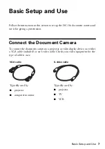 Preview for 7 page of Epson DC-10s - Document Camera User Manual