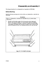 Preview for 128 page of Epson DFX 8000 Service Manual