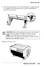 Preview for 34 page of Epson DFX 8000 User Manual