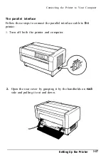 Preview for 42 page of Epson DFX 8000 User Manual