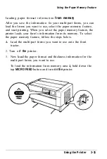 Preview for 116 page of Epson DFX 8000 User Manual