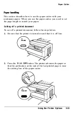 Preview for 189 page of Epson DFX 8000 User Manual