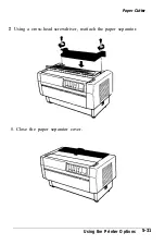 Preview for 197 page of Epson DFX 8000 User Manual