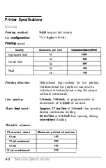 Preview for 243 page of Epson DFX 8000 User Manual