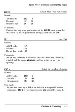 Preview for 274 page of Epson DFX 8000 User Manual