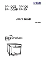 Epson Disc Producer PP-100 User Manual preview