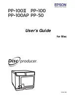 Предварительный просмотр 1 страницы Epson Disc Producer PP-100 User Manual