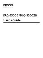 Epson DLQ-3500II User Manual preview