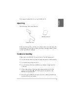 Preview for 7 page of Epson DM-D110 Series Installation Manual