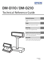 Предварительный просмотр 1 страницы Epson DM-D110 Series Technical Reference Manual