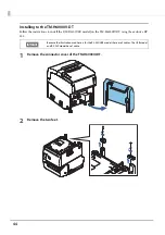 Предварительный просмотр 44 страницы Epson DM-D110 Series Technical Reference Manual