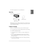 Предварительный просмотр 7 страницы Epson DM-D210 Series Installation Manual