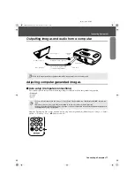 Preview for 13 page of Epson Dreamio EMP-TW10 User Manual