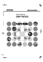 Предварительный просмотр 1 страницы Epson dreamio EMP-TW500 User Manual