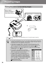 Предварительный просмотр 16 страницы Epson dreamio EMP-TW620 User Manual