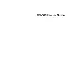 Epson DS-560 User Manual preview