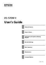 Epson DS-570WII User Manual preview