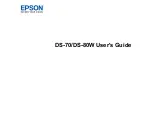 Epson DS-70 User Manual preview