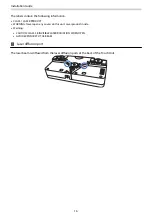 Предварительный просмотр 17 страницы Epson EB-1420Wi Installation Manual